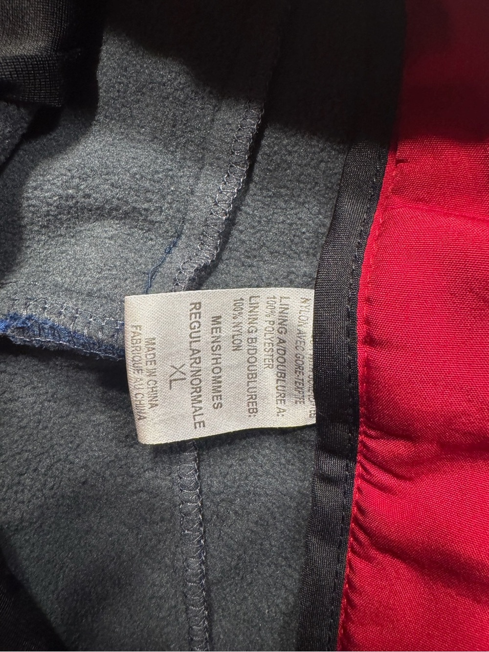 Jessie Kidden Kids XL Waterproof Fleece Ski Snow Hiking Pants Red Blue